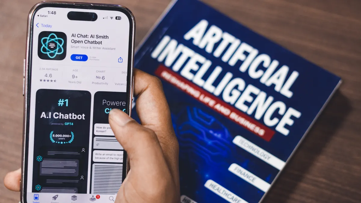 Best Jasper AI alternatives for SEO writing — Webpage of Ai Chatbot, a prototype AI Smith Open chatbot, is seen on the w